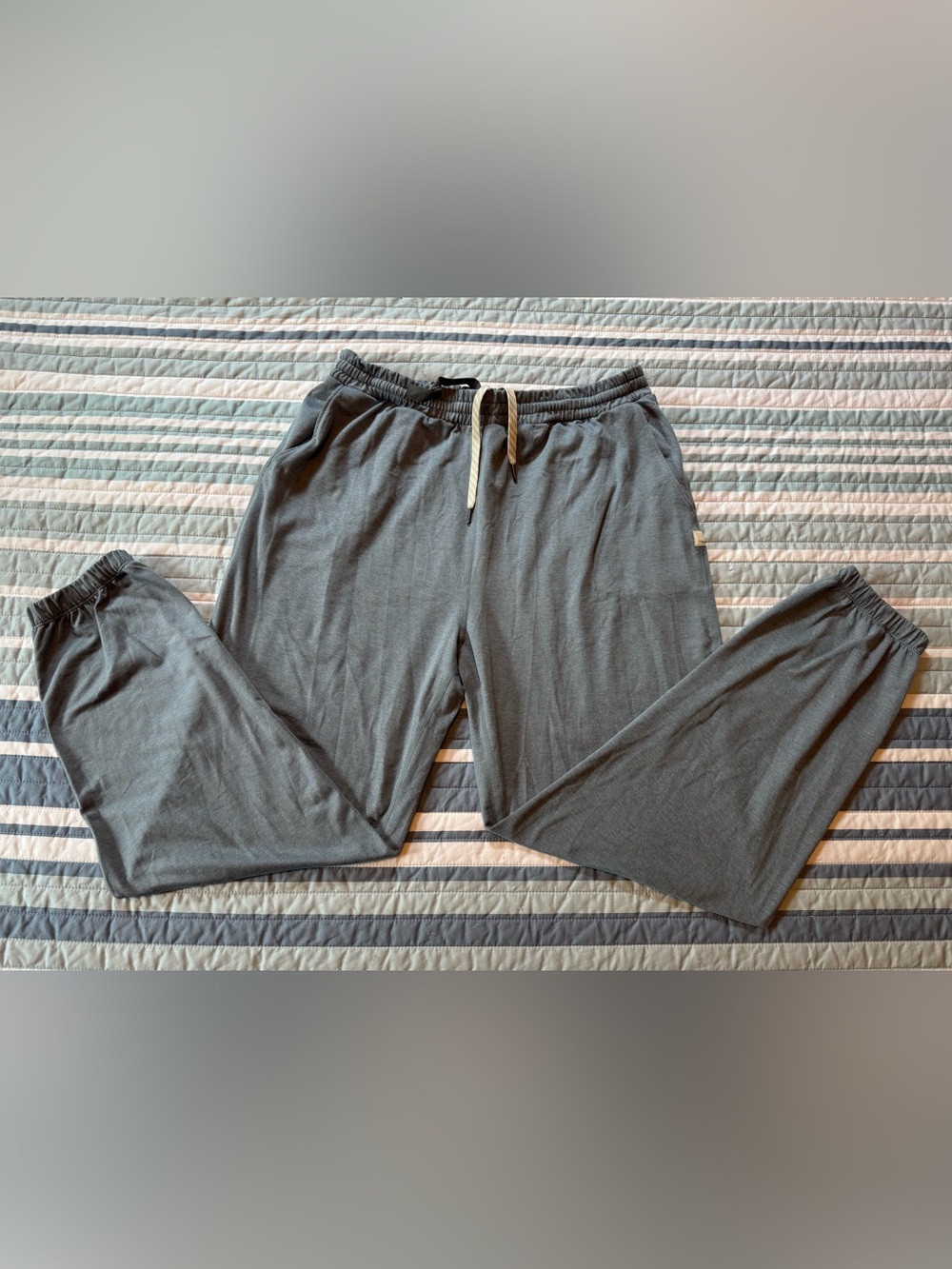 EUC Light Blue Vuori Boyfriend Joggers